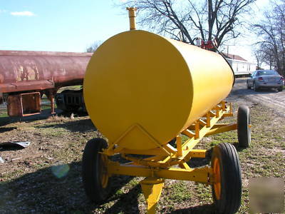 Diesel tank & trailer for farm or construction