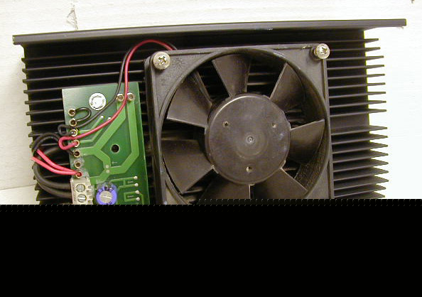 Four giant thermoelectric peltiers w/ heatsink & fan 