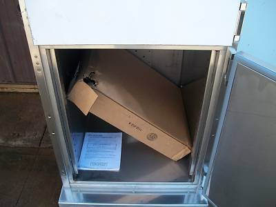 New cres cor heated food warmer hot box cabinet hot box