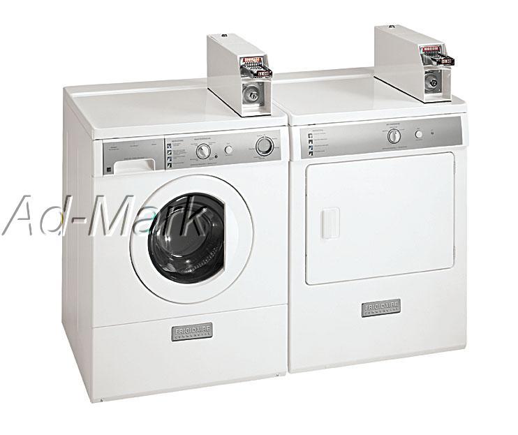 New frigidaire commercial coin-op washer and gas dryer