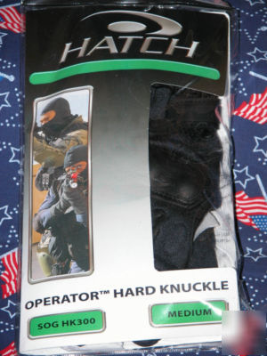 New hatch operator hardknuckle SOGHK300 tactical gloves 
