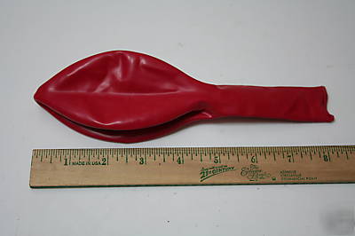 New meteorological balloon lot of 5 red huge water