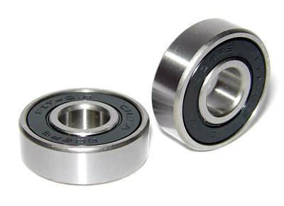 (50) 608-2RS sealed ball bearings, 8 x 22 x 7 mm, 8X22 