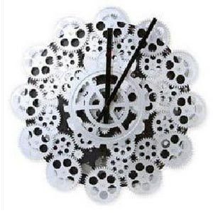 Gear clock: creative gift, cool gift, creative clock