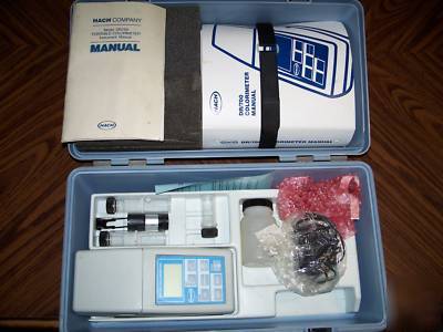 Hach DR700 dr 700 portable colorimeter set 610NM module