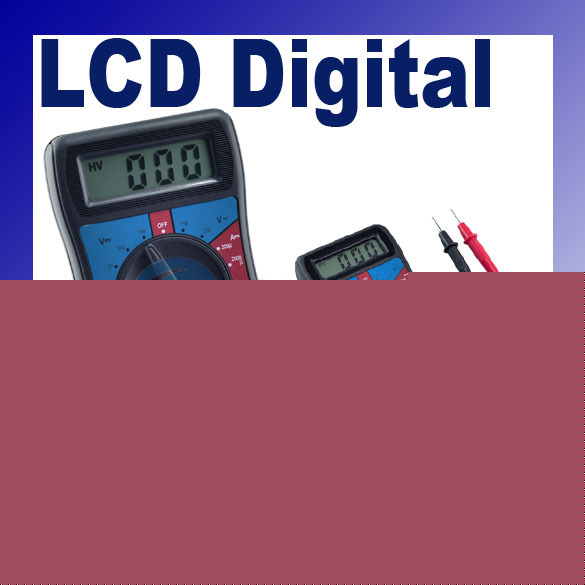 Lcd digital DT820B multimeter ac dc volt ohm amp test