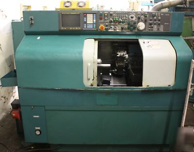 Nakamura tome TMC15M cnc lathe live tooling bar feed