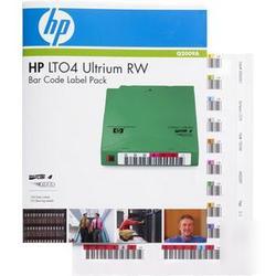 New hp rw bar code label Q2009A