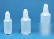 Plastic bottle for trigger sprayer - 24 oz - UNS24 - 24