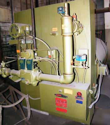 Sellers 125 hp model 105E steam boiler 150 psi automat