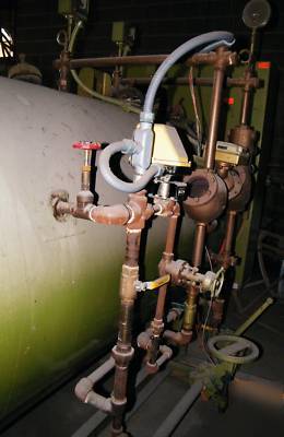 Sellers 125 hp model 105E steam boiler 150 psi automat