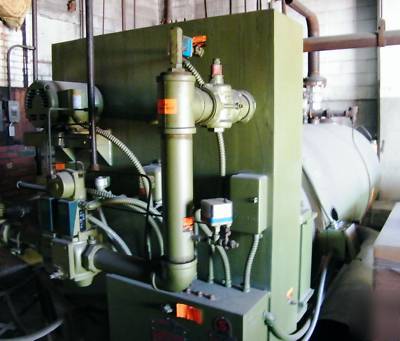 Sellers 125 hp model 105E steam boiler 150 psi automat