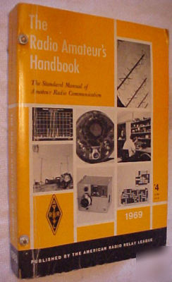 Vintage 1969 arrl handbook amateur ham radio n/r