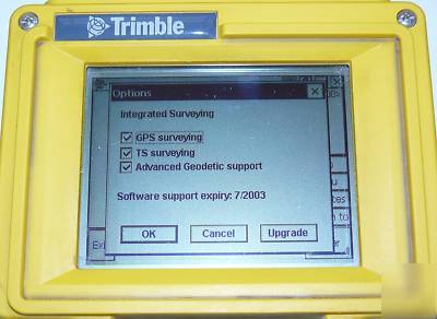Trimble tsce data collector surveying + gps