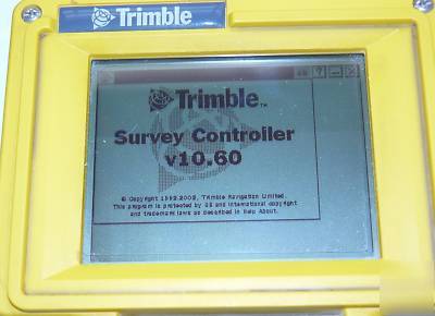 Trimble tsce data collector surveying + gps