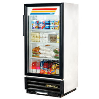 True gdm-10 glass door merchandiser, reach-in refrigera
