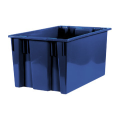 Shoplet select blue stack nest container 18 14 x 26 5