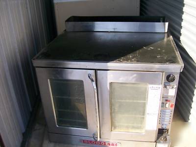  blogett convection oven 3 phase used daily 2 door