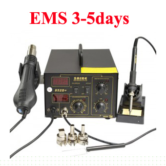 Smd rework soldering station hot air & iron 2IN1 852D+
