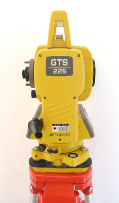 Topcon gts-225 total station, surveying, stakeout