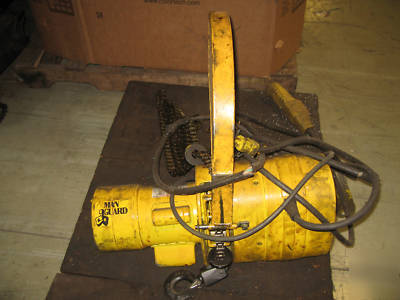 Budgit electric 1/2 ton chain hoist heavy duty