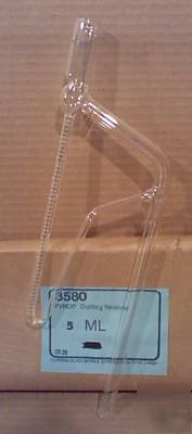Corning pyrex 5ML oil dilution receiver 5 ml distilling