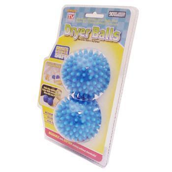 2 pieces dryer balls, natural fabric softening dry case