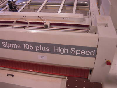 2003 scmi sigma 105 plus, high speed cnc beam saw