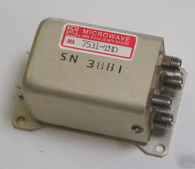 M/a-com 7531-tmd miniature 4-port transfer switch - sma
