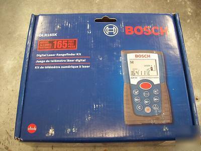 New bosch DLR165K digital laser range finder kit 