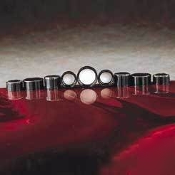 Qorpak black phenolic screw caps, pulp/vinyl : 5016/12