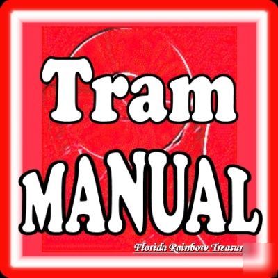 Tram D201A cb radio cd manual + board diagrams D201-a