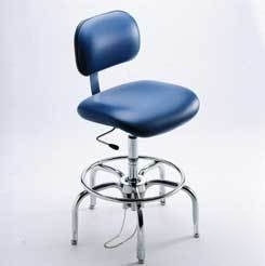 Bio fit cleanroom/esd chairs, 4P series, biofit 4P62-C1