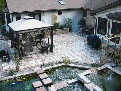 Diy 6X12X1.5 patio brick pavers kit-12 molds & supplies