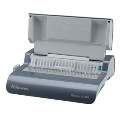 Fellowes quasar E500 electric comb binding 500SHT