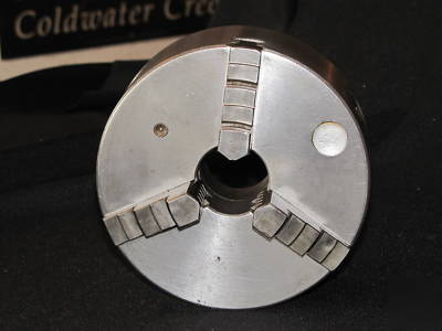 3-jaw chuck. 6 1/4