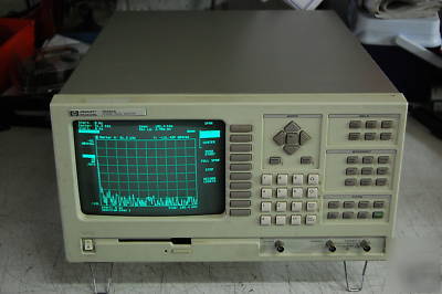 Hp 35660A 2 channel dynamic signal analyzer w/ opt 001