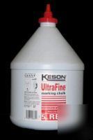 Keson ultrafine markingchalk 5 lb or 8 oz. 6 diffcolors