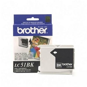 LC51BK blk ink MFC240C/440CN/665CW brother internationa