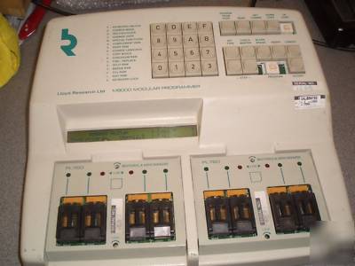 Lloyd M9000 modular programmer with 2 x 4 gang PL760