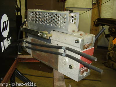 Miller 20 kva water cooled spot welder model psw-2020