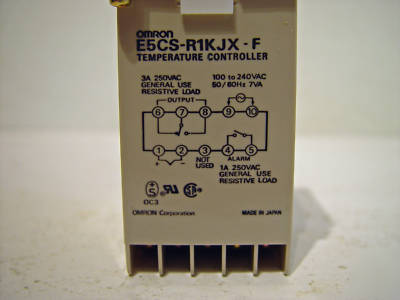 New omron temperature control thermocouple input ( )
