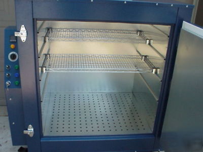 Powder coating batch oven 27 cubic feet