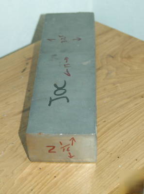 Titanium bar 6AL-4V 6A4V 2X3.25X12.5