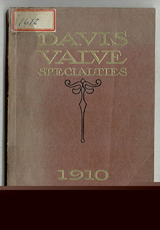 Davis valve trade catalog 1910 water regulators chicago