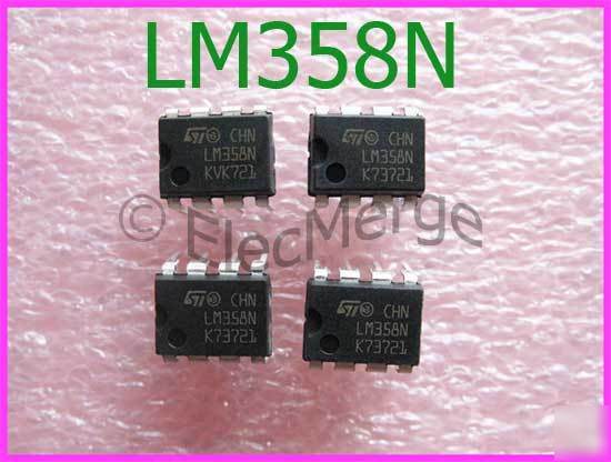 5X LM358N LM358 low power dual bipolar op amp 8 pin dip