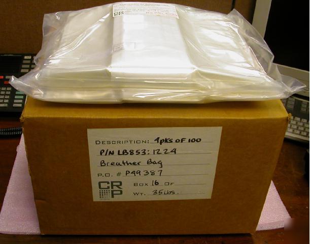 Crp 3MIL breather bag perpendicular tyvek - case of 400