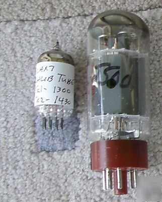 Known value tubes for calibration, some hickok testers
