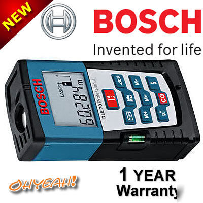 New bosch DLE70 professional laser rangefinder measure 