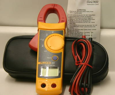 New fluke 322 digital ac clamp meter 